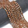 Natural Sunstone Beads Strands G-K389-B10-01-2