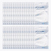 60Pcs Glitter Holographic Star Plastic Packaging Yin-yang Resealable Bags OPP-TA0001-24A-2