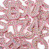 Alphabet Resin Rhinestone Patches DIY-TAC0005-45E-13