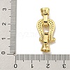 Brass Micro Pave Cubic Zirconia Fold Over Clasps KK-U037-27G-01-3