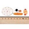 Resin Miniature Breakfast Set Ornaments DIY-H174-01H-4