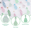 DICOSMETIC 120Pcs 15 Styles Dummy Bottle Transparent Resin Cabochon RESI-DC0001-08-4