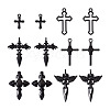 Spritewelry 30Pcs 6 Style Zinc Alloy Pendants FIND-SW0001-20-11