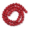 Natural Striped Stone Beads Strands G-D315-A01-05-6mm-3