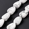 Natural Howlite Beads Strands G-M208-13-6