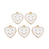 Alloy Enamel Charms ENAM-T016-12E-RS-1