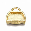 Brass Micro Pave Cubic Zirconia Enamel Pendants ZIRC-Q200-021A-NF-3