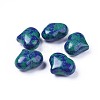 Natural Chrysocolla and Lapis Lazuli Stone X-G-F659-A19-1