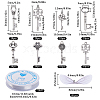 DIY Keychain Making Finding Kit DIY-SC0023-31-2