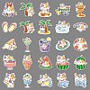 50Pcs Cat PET Waterproof Stickers PW-WG6E3F0-01-5