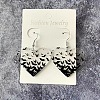 Fashionable Acrylic Bat Earrings for Women HR1721-3-1