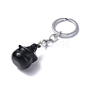Natural Obsidian Keychains KEYC-P011-04P-07-2