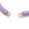 Adjustable Braided Nylon Bracelet Making AJEW-JB00762-3