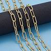 Brass Paperclip Chains CHC-G007-01G-01-9