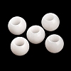 Natural White Jade European Beads LS-G-R488-01H-2