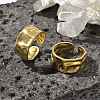 304 Stainless Steel Cuff Rings RJEW-M019-39G-1