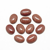 Synthetic Goldstone Cabochons G-R415-14x10-47-1