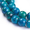 Synthetic Chrysocolla Beads Strands X-G-F647-02-A-01-3