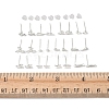 2 Pairs Alloy Stud Earrings for Women EJEW-FS0001-27E-5