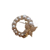 Alloy Rhinestone Brooch PW-WG78135-01-1