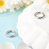 925 Sterling Silver Spring Gate Rings STER-CN0001-43P-3