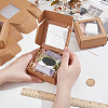 Foldable Creative Kraft Paper Mailer Boxes with Visible Window LS-CON-WH0113-08B-02-3
