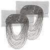 2Pcs Fashionable Tassel Epaulettes FIND-FG0003-24A-1