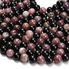 Natural Multicolor Tourmaline Beads Strands G-UK0035-A01-12MM-4