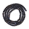 Natural Sapphire Beads Strands G-G204-A01-3.5mm-3