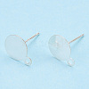 925 Sterling Silver Stud Earring Settings STER-T005-02B-2
