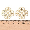Hollow 201 Stainless Steel Pendants STAS-I364-17G-3