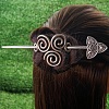 Antique Silver Viking Hair Sticks Hair Pin PW-WG2F806-13-1