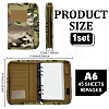 Cloth Loose Leaf Notebook Zipper Cover AJEW-WH0410-406C-2