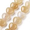 Natural Topaz Jade Beads Strands G-B022-33C-2