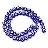 Handmade Evil Eye Lampwork Beads Strands LAMP-G166-02E-2