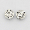 Tibetan Style Alloy Beads TIBEB-S401-AS-FF-1