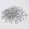 Electroplate Glass Seed Beads SEED-Q005-02S-1