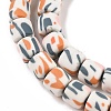 Handmade Polymer Clay Beads Strand CLAY-Z002-01G-2