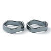 Non-magnetic Synthetic Hematite Finger Rings RJEW-H544-03C-1