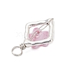 ABS Plastic Imitation Pearl Pendants PALLOY-JF04590-5