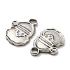 Non-Tarnish 304 Stainless Steel Charms STAS-Q248-13P-3