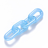 Imitation Jelly Acrylic Linking Rings OACR-S036-006A-F01-2