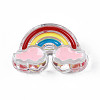 Transparent Acrylic Enamel Beads LS-X-OACR-N130-026-03-1