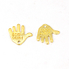 Tibetan Style Alloy Charms X-K095I011-1