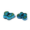 Printed Natural Freshwater Shell Beads SHEL-Q029-11F-2