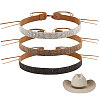 CHGCRAFT 3Pcs 3 Colors Velvet Adjustable Hat Band AJEW-CA0004-15-7