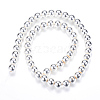 Electroplate Non-magnetic Synthetic Hematite Bead Strands G-Q466-2mm-02-2