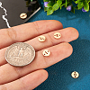 Real 14K Gold Plated Brass Connector Charms KK-TAC0017-04G-02-13