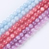 Natural Gemstone Beads Strands G-O183-03A-M-1