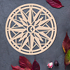 Laser Cut Wooden Wall Sculpture WOOD-WH0105-093-3